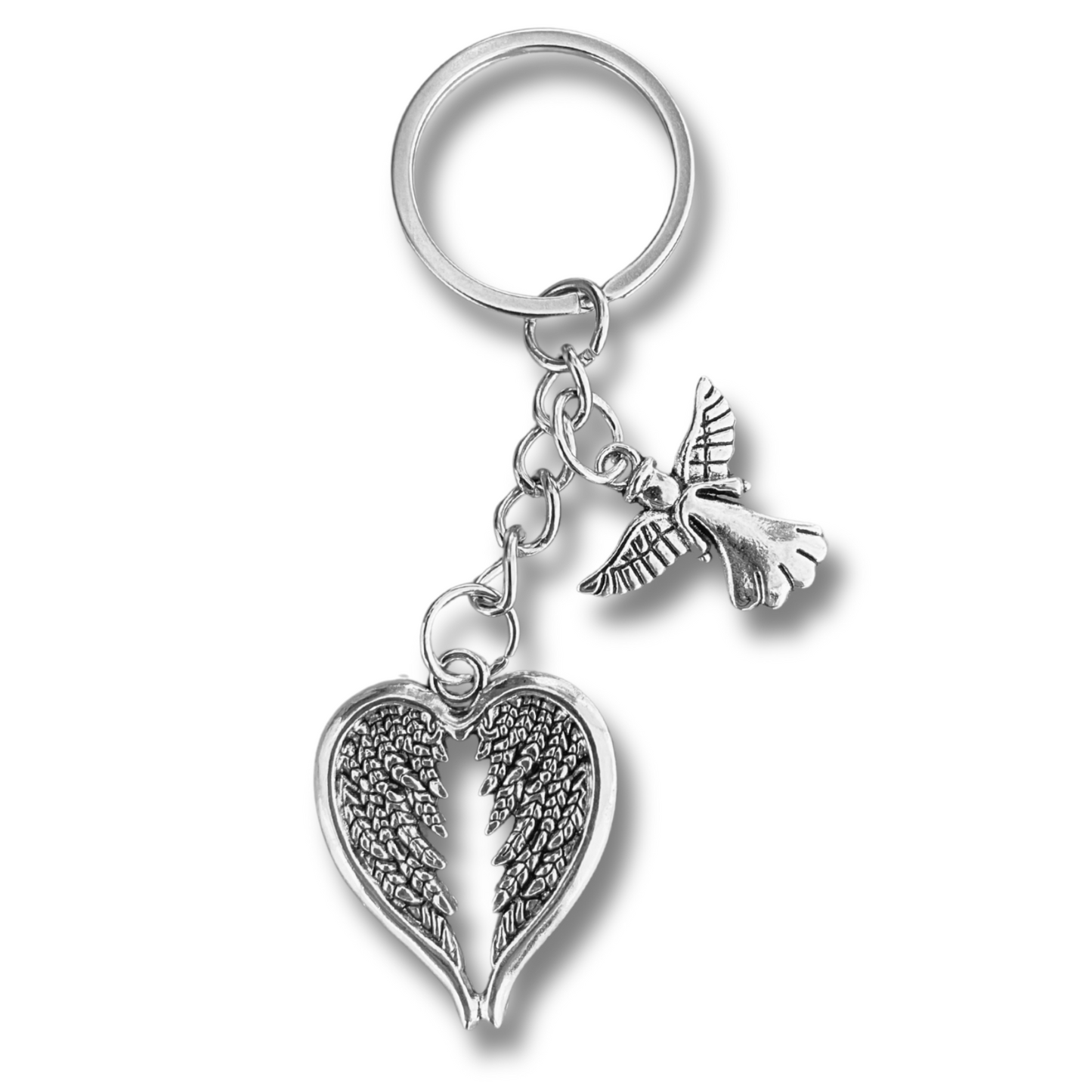 'Guardian Angel' with Angel & Wing's Keyring