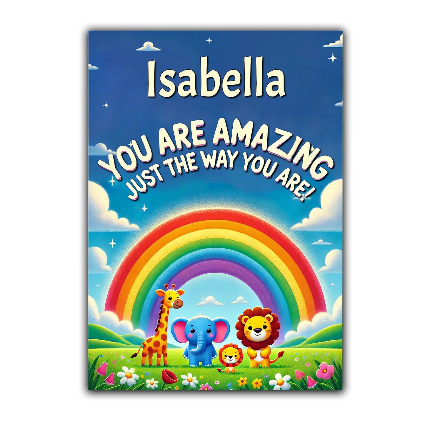 Kids 'You are Amazing Just the Way You Are' Print