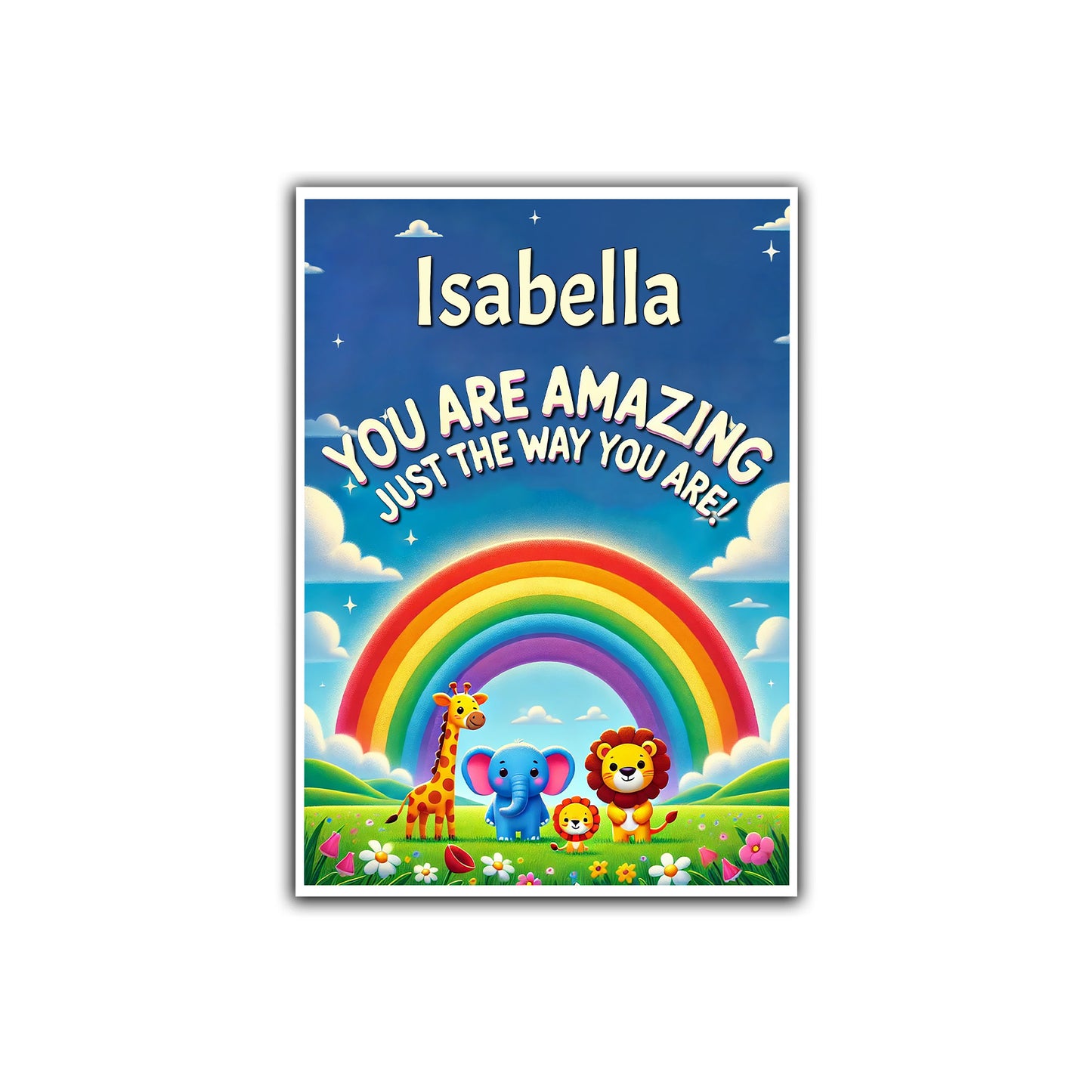 Kids 'You are Amazing Just the Way You Are' Print