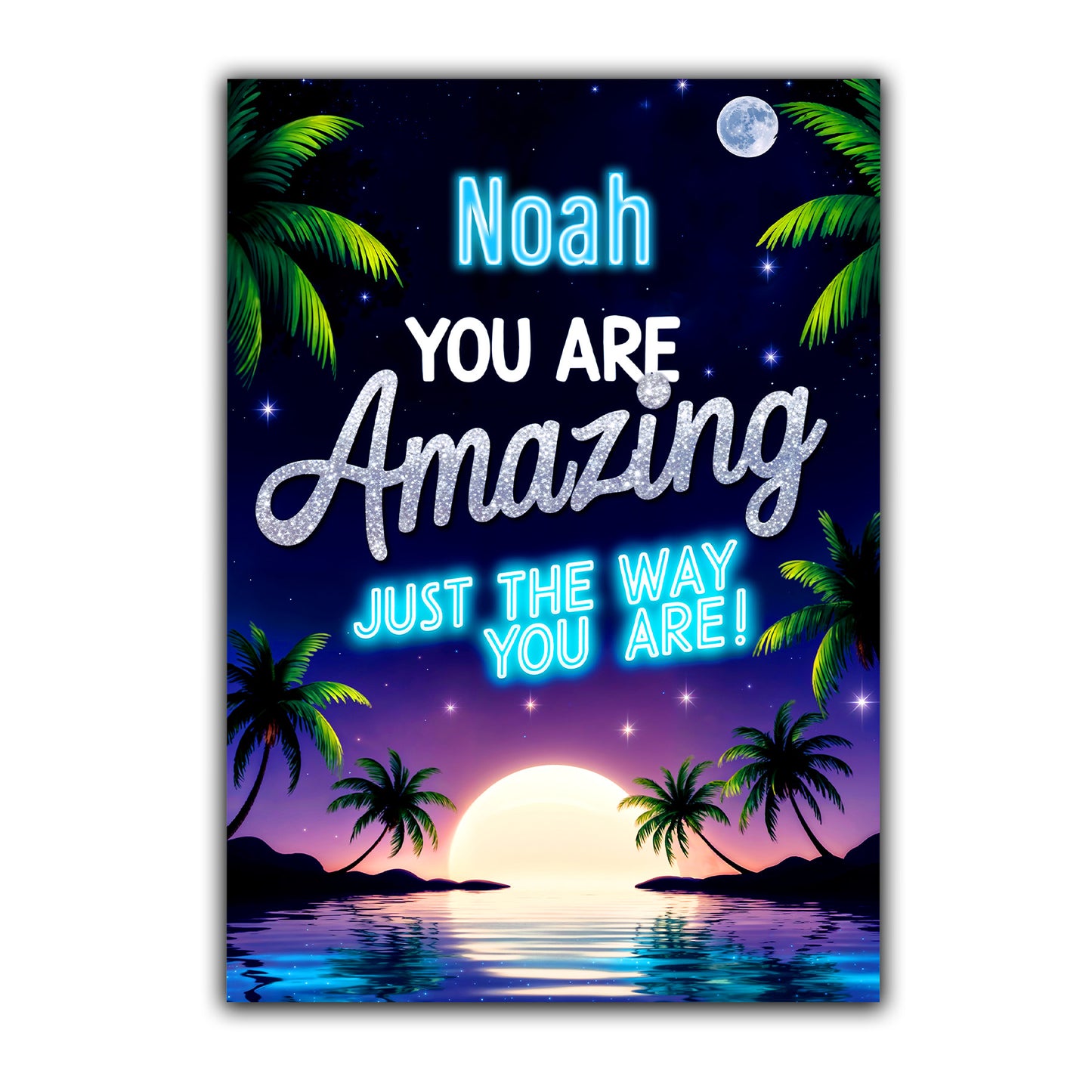 Kids 'You are Amazing' Inspirational Print