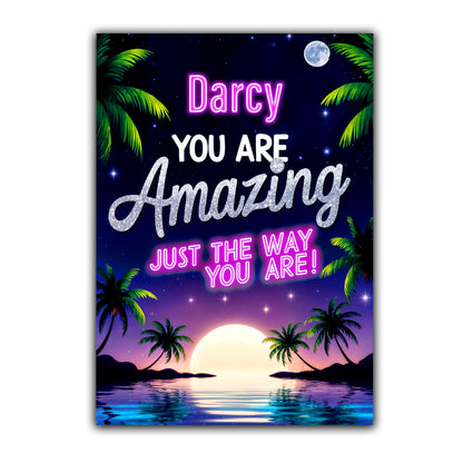 Kids 'You are Amazing' Inspirational Print