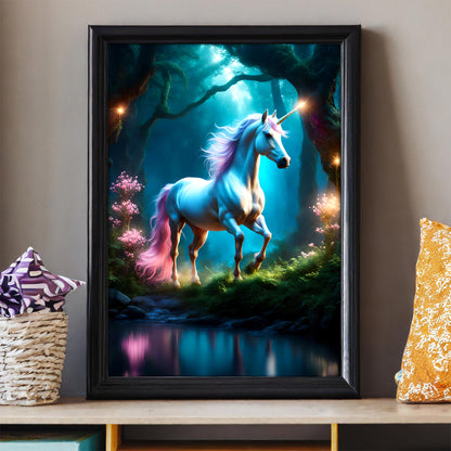 Unicorn Dream: Magical Fantasy Wall Art Print