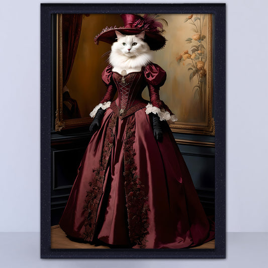 The Feline Belle of the Evening - Print