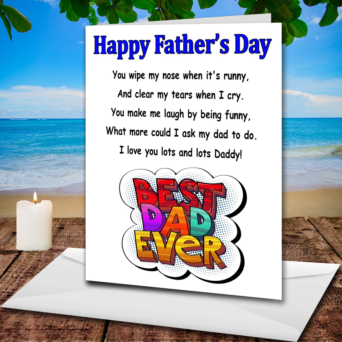 Father's Day Card Best Dad